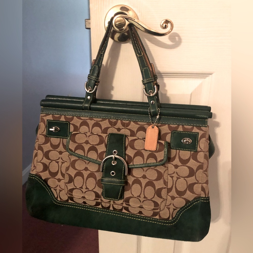 Vintage Coach handbag.